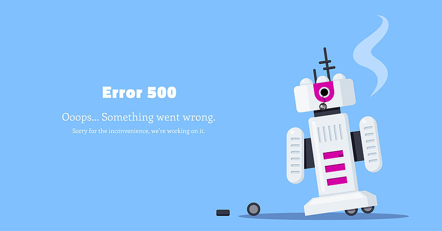 500 error robot