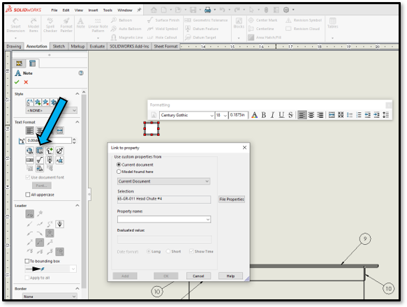 Custom Property Automation Solidworks