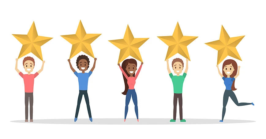 customer testimonial rendored