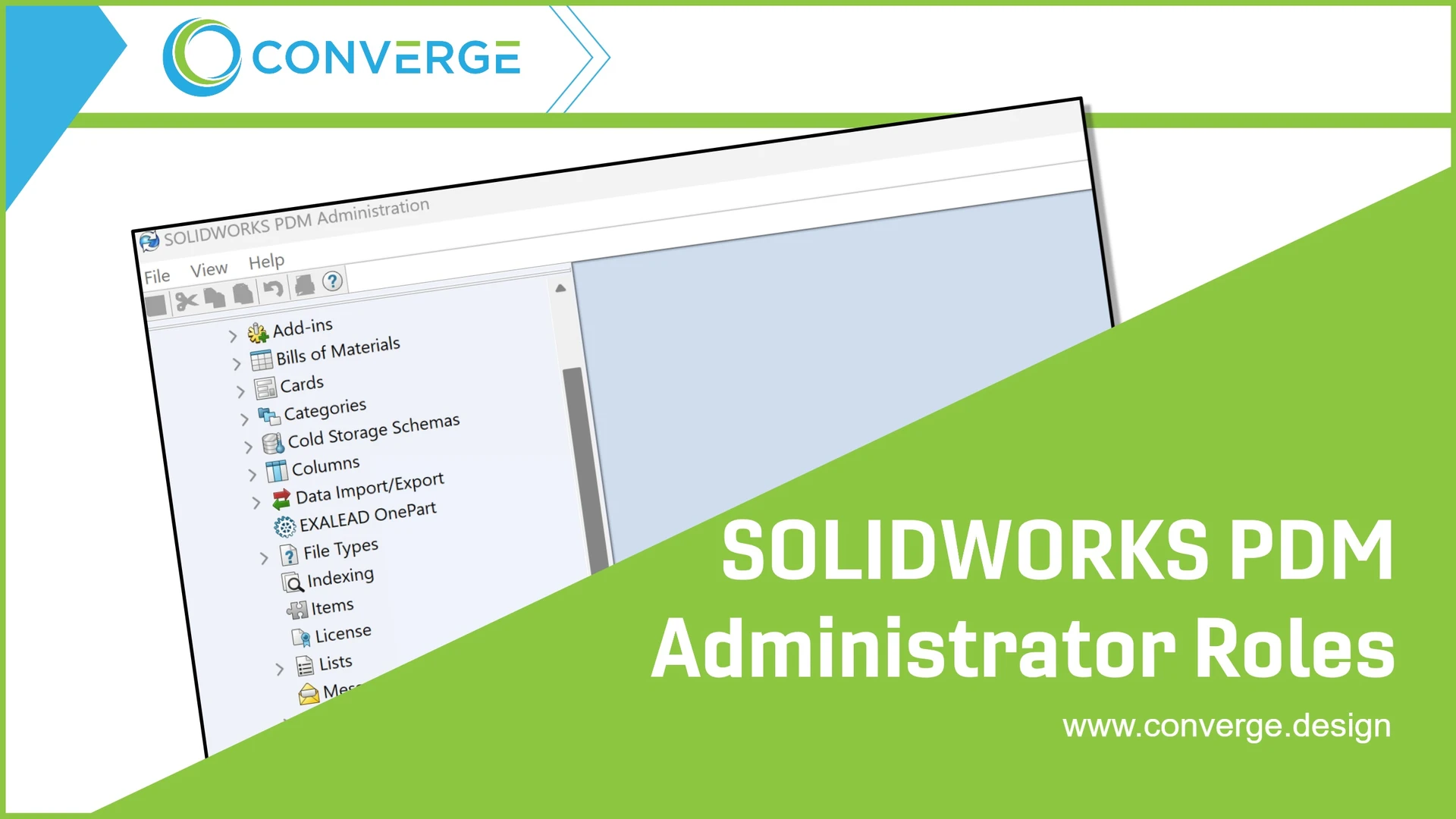 solidworks pdm administrative roles