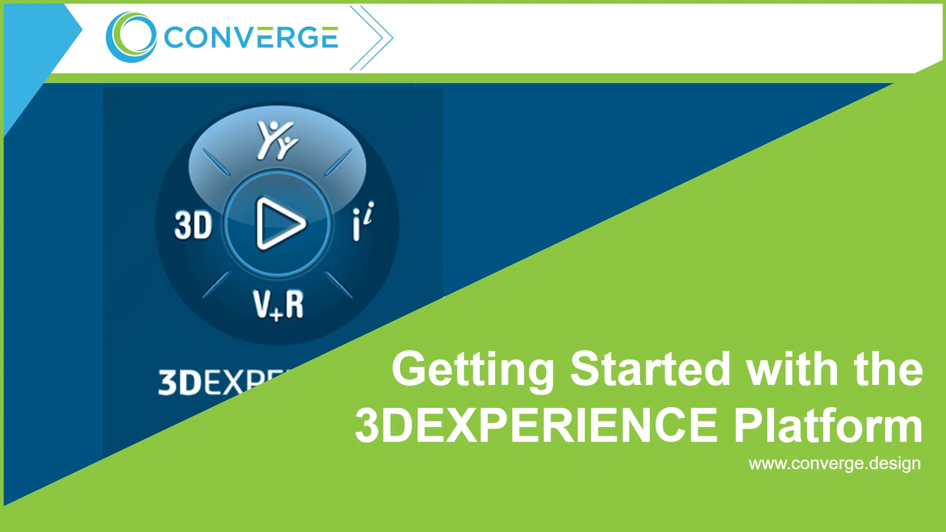 getting started with 3dexperience header