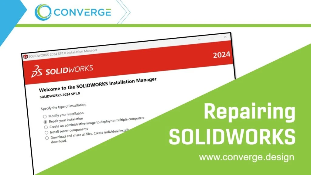 repairing solidworks