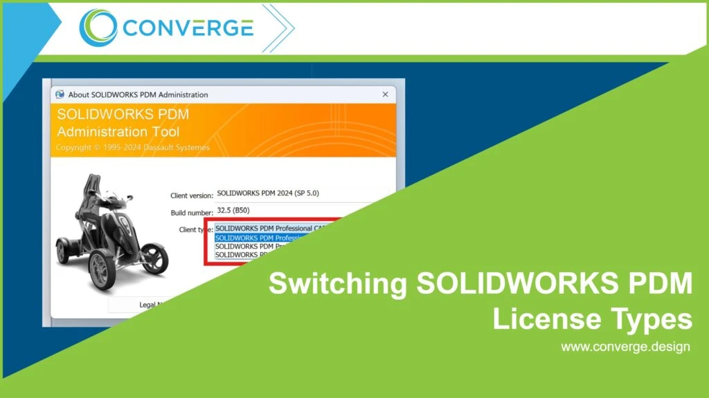 Header change pdm license type