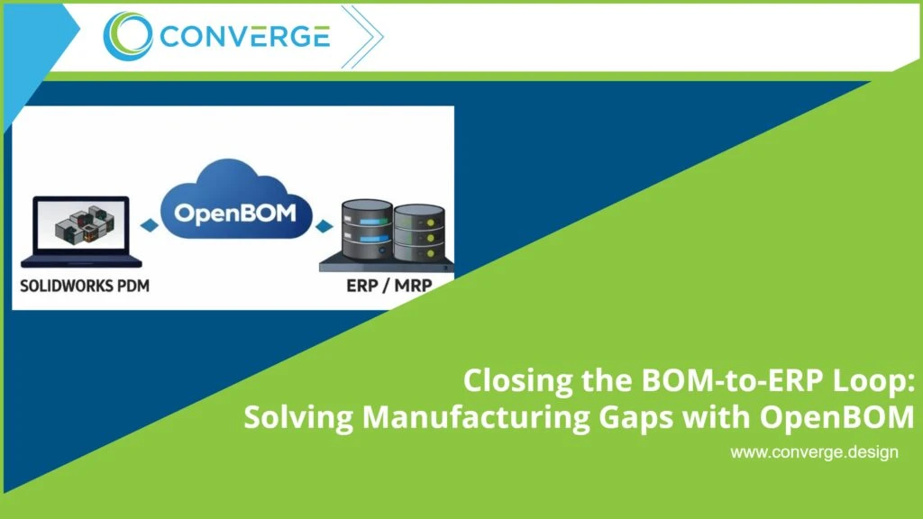 Closing the BOM-to-ERP Loop: Solving Manufacturing Gaps with OpenBOM