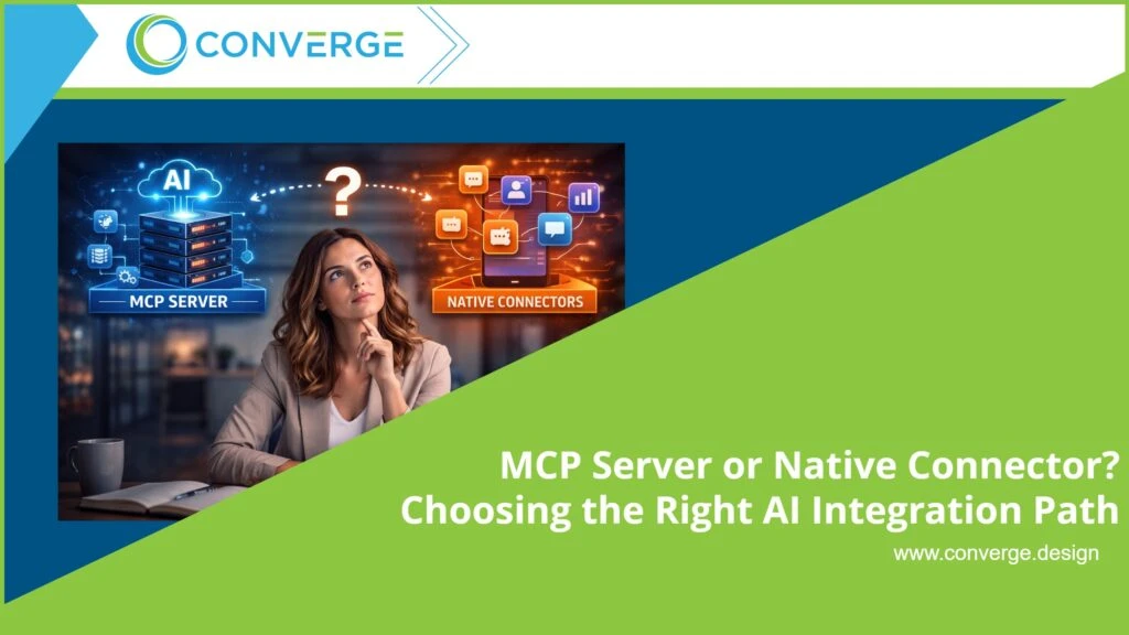 MCP server vs native in-app connectors
