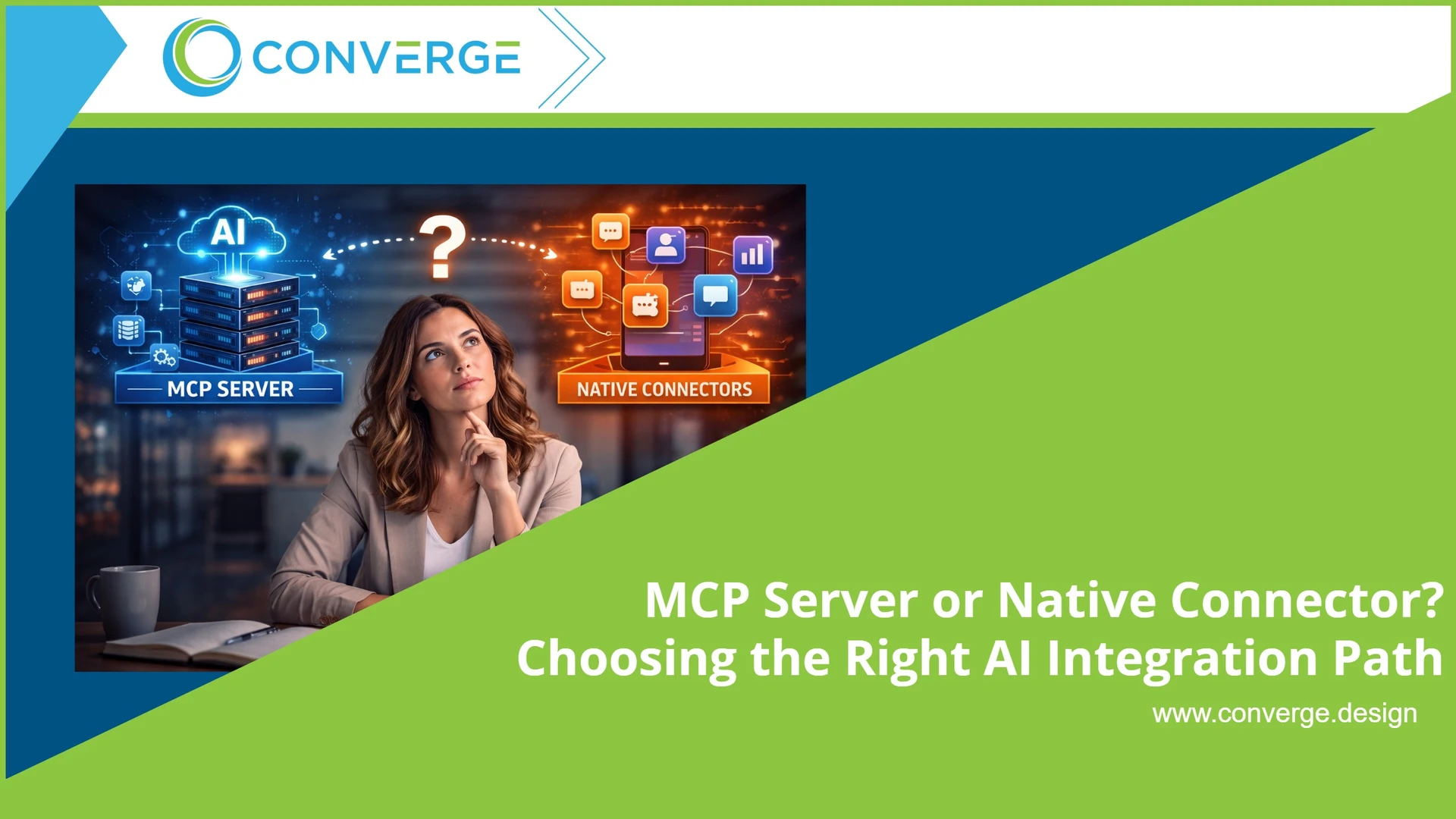 MCP server vs native in-app connectors